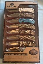 Mossy Oak Country DNA  8 Pack Folding Knives picture