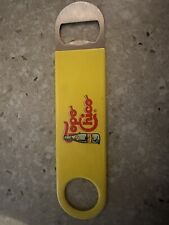 Topo Chico Mineral Water Yellow Bottle Opener 7 Inch  picture