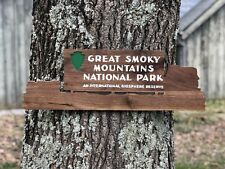 Miniature Great Smoky Mountains National Park Sign Replica picture