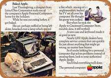 Metal Sign - 1981 Apple Computer Fire -- Vintage Look picture