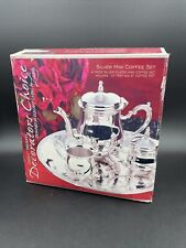 Vintage Davco Decorators Choice Silver Plated Mini Coffee Set / Gorgeous Set New picture