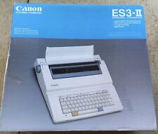 Canon ES3-II Electronic Portable Personal Typewriter NIB VINTAGE LIGHTWEIGHT NEW picture