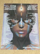 Collectable 2022 Newspaper Advert Picture Poster Futur Festival Torino Kappa picture