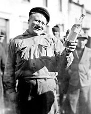 Blacksmith Celebrating End Of Prohibition Vintage Photograph 1933 8x10 picture