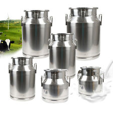 12L-60L Stainless Steel Milk Can Wine Bucket Pail Bucket Tote Jug Water Canister picture