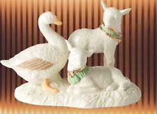 Lenox First Blessing Lambs & Goose Figurine, 0.57, Multi picture