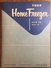 How to Use Your Home Freezer (1956) James D. Winter Book, McGill-Warner picture