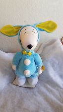 Vntg Gemmy Plush Snoopy Jumping Easter Beagle 1998 Jumps/sings Rockin Beagle 14