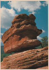 Vintage Postcard Pikes Peak Colorado Balanced Rock Garden of the Gods Unposted picture