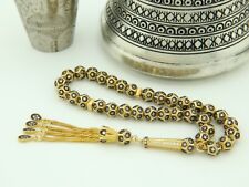 Special Zircon stone inlay 925 sterling silver 33 Prayer Beads tesbih 503008 picture