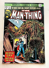 The Man-Thing #12 (Marvel 1974) F/VF, Song Cry of the Living Dead Man picture