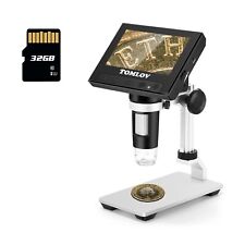 Microscope LCD Digital Coin Microscope 1000x Coin Magnifier 8 Adjustable Lights picture