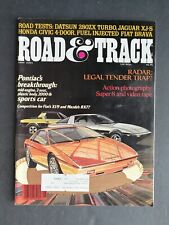 Road & Track Magazine May 1981 Jaguar XJ-S - Datsun 280ZX - Fiat Brava - 223 picture
