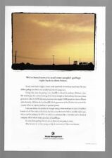 Waste Management Landfill Methane Power Generation & Toyota TouchLease 1994 Ads picture