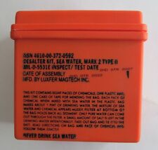 NSN 4610-00-372-0592 IONIC SEA WATER DESALTER/ SURVIVAL KIT MILITARY/ USAF 2022 picture