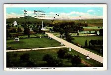 Gettysburg PA-Pennsylvania, Hancock Avenue Looking South, Vintage Postcard picture
