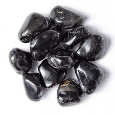 50g Tumbled Black Onyx Gemstone Crystals 5-15 Stones Small Gem Rock Specimens picture