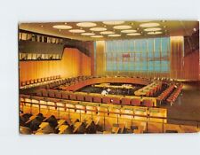 Postcard Economic and Social Council Chamber United Nations Headquarters NYC USA picture