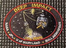 DEEP IMPACT - NASA JPL MISSION - SATELLITE SPACE PATCH - 3.5” picture