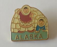 A.C.E Alaska Igloo Metallic Lapel Pin picture