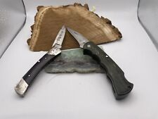 Lot of 2 Bucks Knives for Repair/Parts 501 Squire Script/422 Bucklite--1005.24 picture