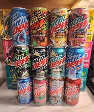 Mix & Match Mountain Dew Limited Edition Various Flavors Unopened 12 oz Can MTN picture