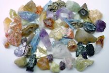 Crafters Brazil Mix 1/2 Lb Natural Crystals Mineral Specimens Mixed Gemstones picture