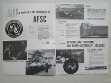 7/1974 PUB AIL CUTLER HAMMER ECM AFSC B-1 EF-111A NAVY NASA COAST GUARD AD picture