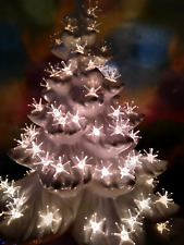 25 Clear Sputnik Bulbs for Ceramic Christmas Tree Lights *NEW* picture