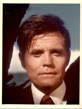 BR9 Rare TV Original Color Photo JACK LORD Handsome Actor in HAWAII FIVE-O picture