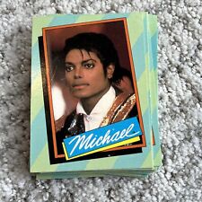 MICHAEL JACKSON 1984 TOPPS SERIES 2 SET OF 33 CARDS picture