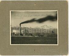 Antique Photograph, 1904 Great Western Sugar Factory, Longmont, Colorado picture