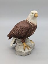 Bald Eagle Perching on Rock Ceramic Statue Figure 5.5