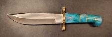 CSFIF Hand Crafted D2 Tool Steel Hunting Bowie Knife Camel Bone Handle- XE252 picture