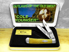 Case xx Trapper Knife Cole Younger Antique Bone Outlaws of the Old West 1/500 #2 picture