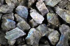 Labradorite - Rough Rocks for Tumbling - Bulk Wholesale 1LB options picture