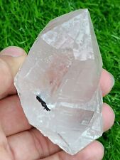 161 GM Quartz Crystal combine with Black Tourmaline from skardu Pakistan picture