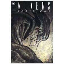 Aliens: Earth War #4 in Near Mint condition. Dark Horse comics [q{ picture