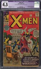 1963 Marvel X-Men #2 CGC 4.5 2nd Appearance of X-Men Restored Grade Slight A-1 picture