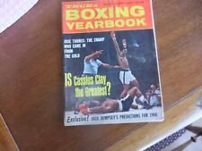 1966 TRUE'S BOXING YEARBOOK Magazine MUHAMMAD ALI  Cassius Clay  Cover picture