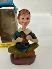 Vintage Walt Disney Peter Pan 1960 Hand Painted Figurine With Original Box picture