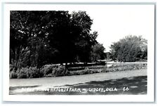 c1950s Scene Honor Heights Park Muskogee Oklahoma OK RPPC Photo Vintage Postcard picture