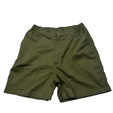 Boy Scout Shorts Size 22 waist 31 Green America BSA Uniform Pockets Vintage picture
