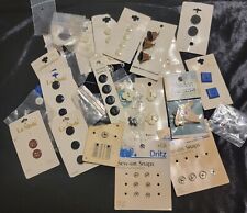 Lot of Vintage Buttons fastener most in original packaging  picture