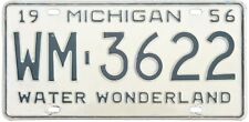 1956 MICHIGAN license plate  (GIBBY CHOICE) picture