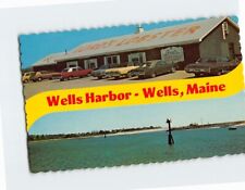 Postcard Wells Harbor Wells Maine USA picture