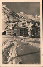 Switzerland 1932 Hotel Edelweiss Ski Resort Postcard 10 stamp Vintage Post Card picture