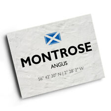 A3 PRINT - Montrose, Angus, Scotland - Lat/Long NO7157 picture