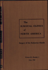1962 Surgical Clinics North America, Endocrine Gland Surgery Thyroid Infertility picture