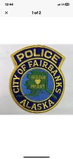 Fairbanks Police Alaska AK Patch O6 picture
